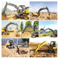 Factory excavator attachments/mini excavator trailer china